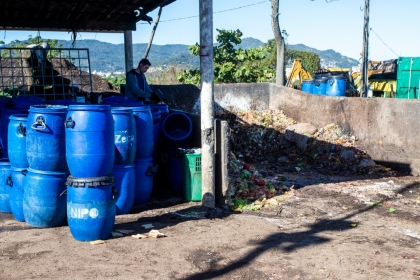 Coleta de orgânicos em bares e restaurantes chega a 26 toneladas e será ampliada no Centro de Florianópolis